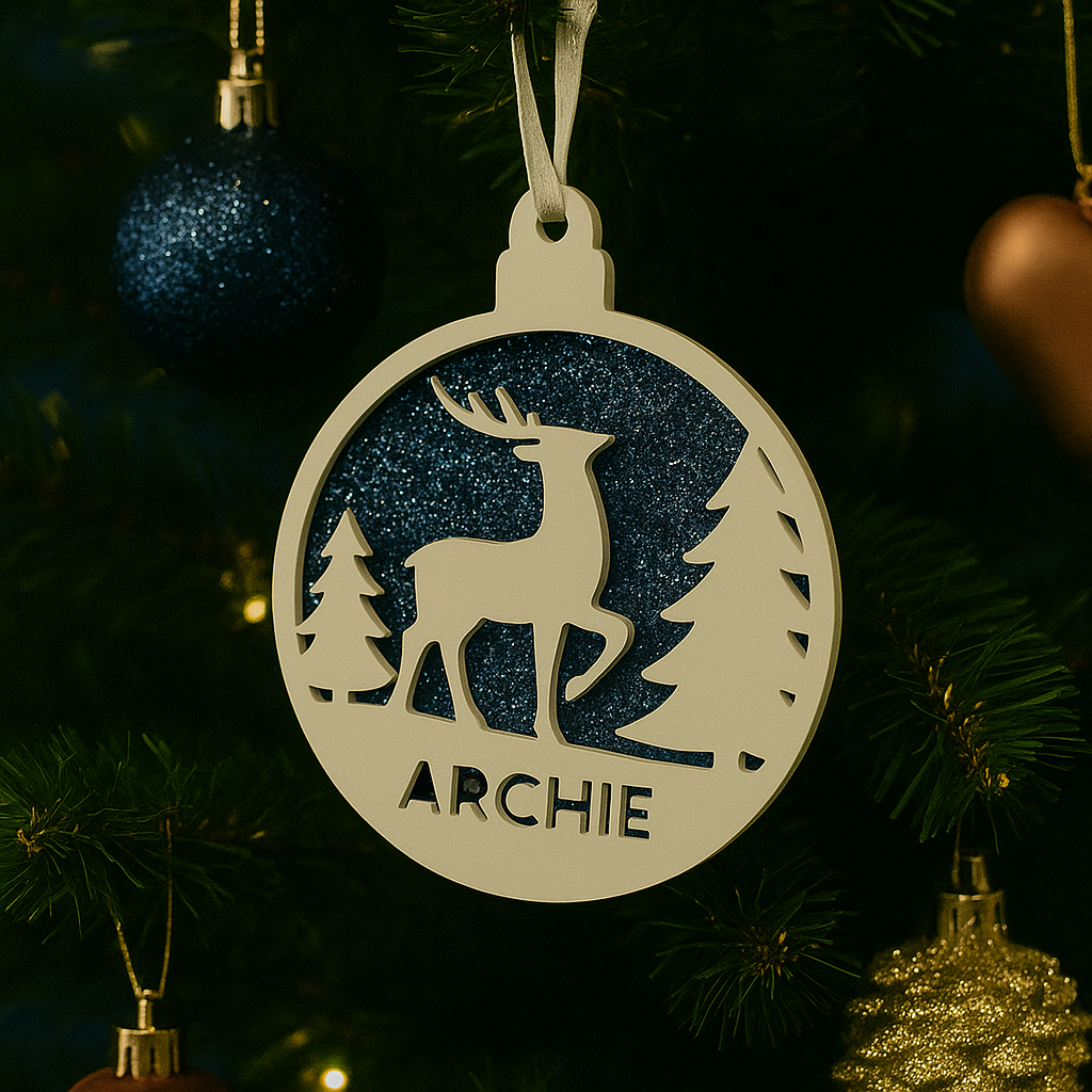 Personalised Christmas ornament 