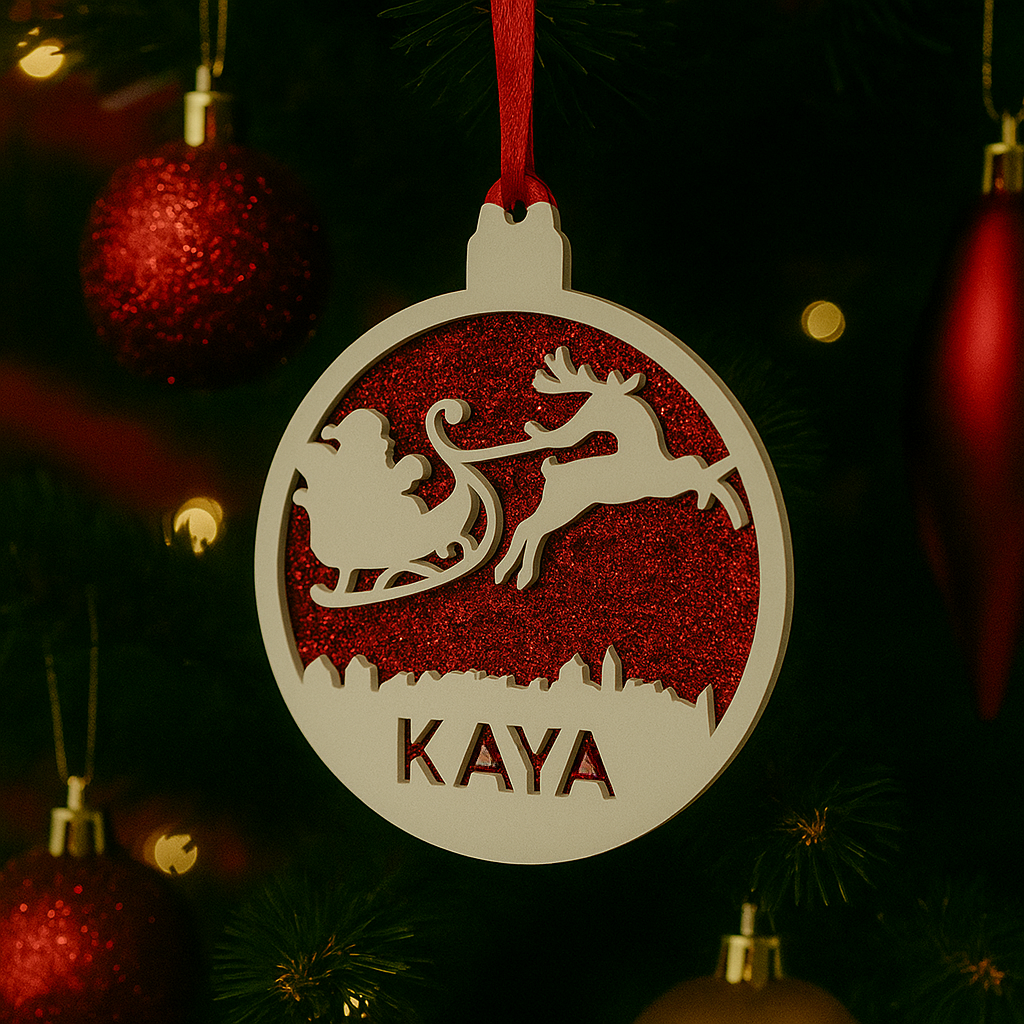 Personalised Christmas ornament 