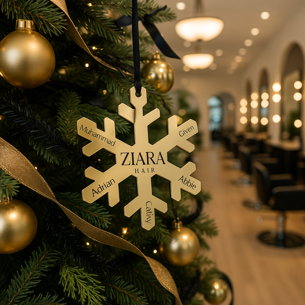 Branded Christmas ornament 