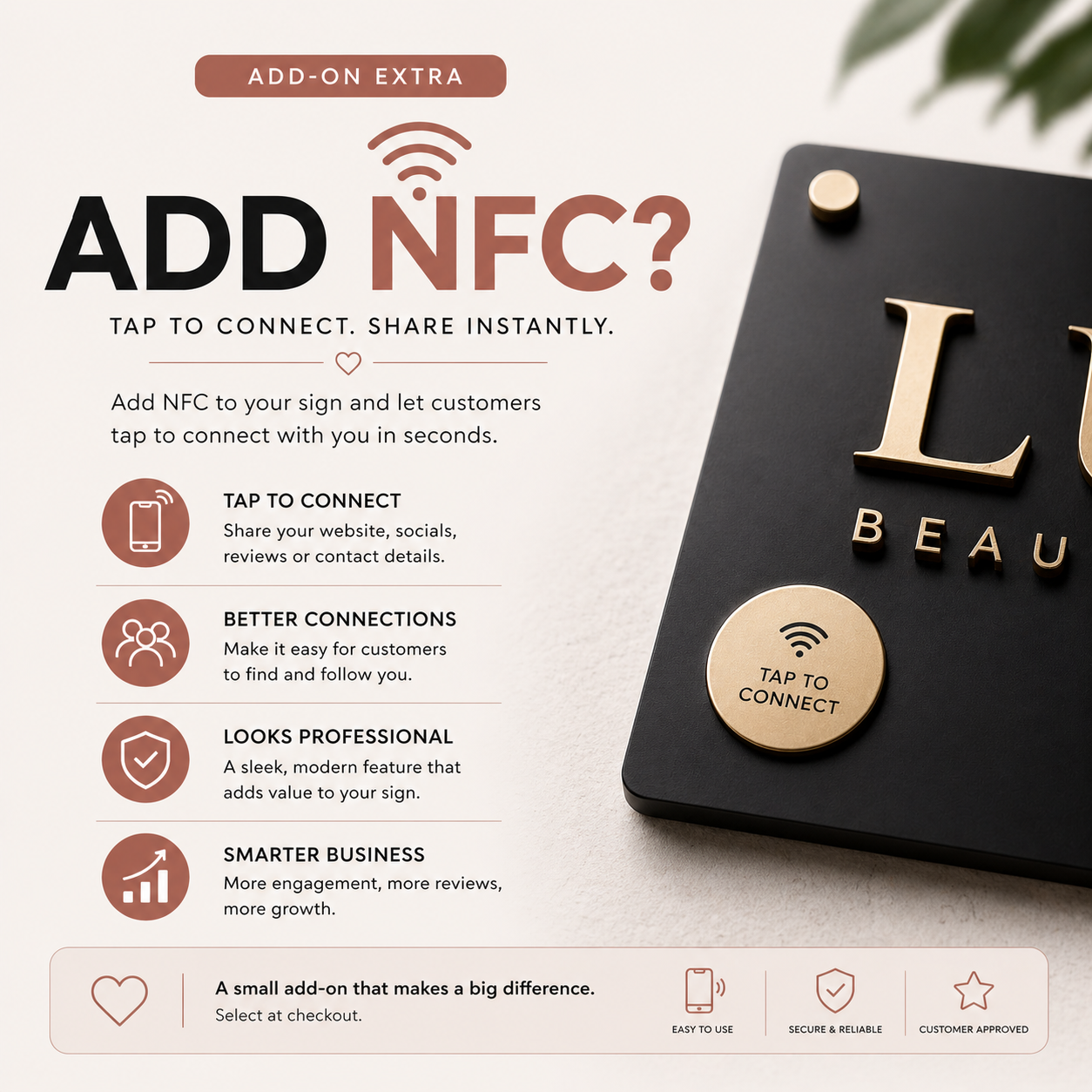 Add NFC tags?