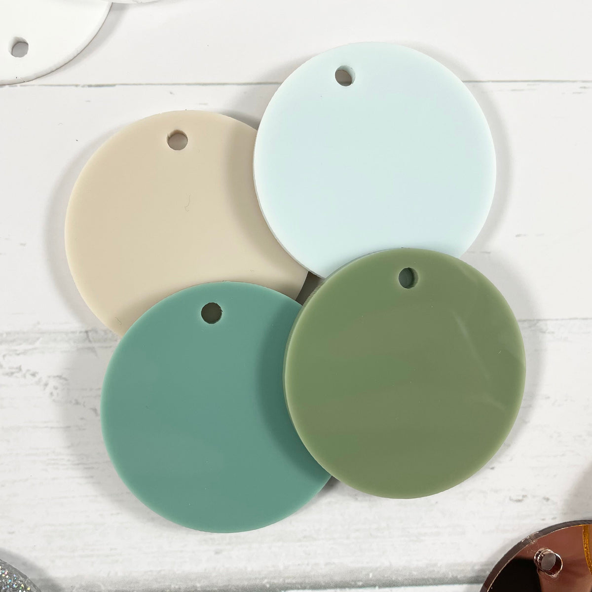 Standard circle keyrings | keyring blank - Laser Edge Designs