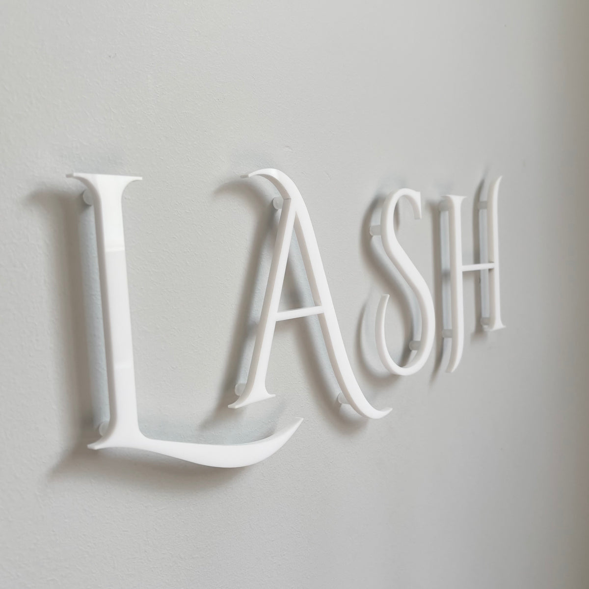 Floating 3D Acrylic Lettering Sign | Raised Business Sign Australia