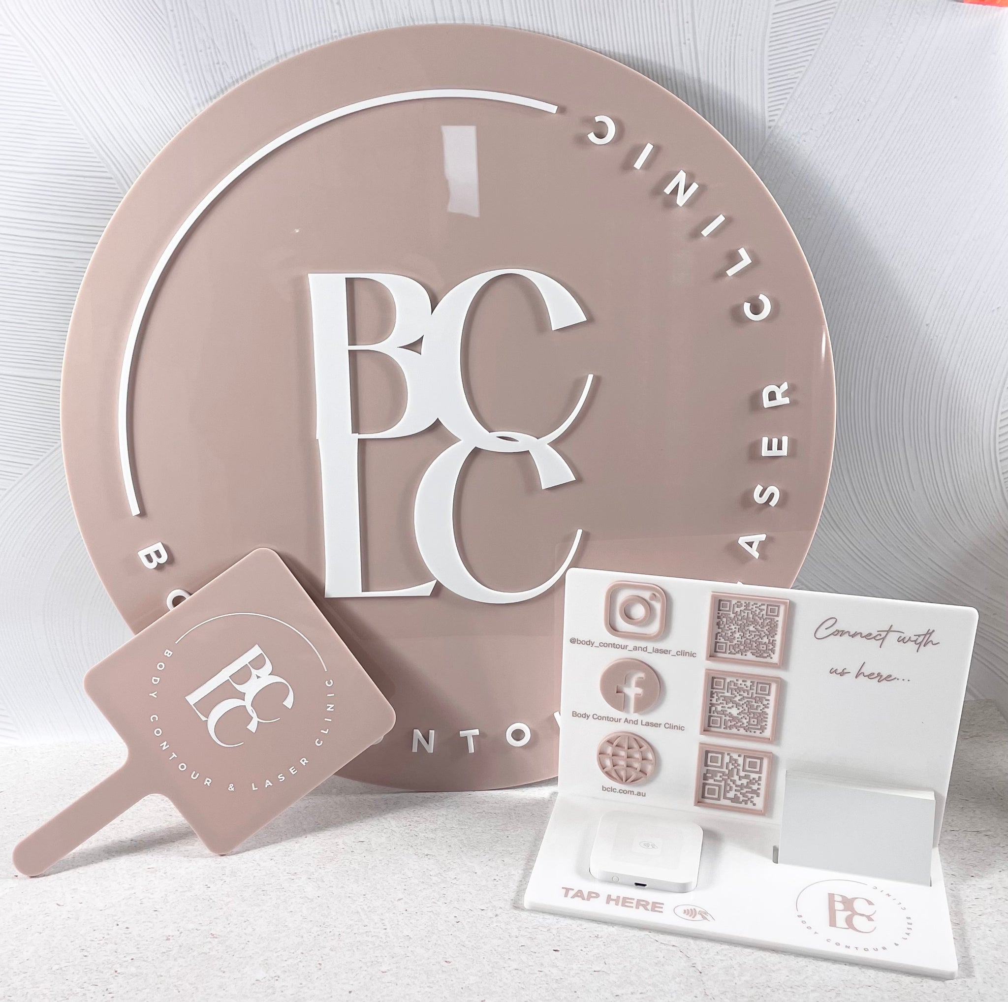 Mini Business Bundle | Custom Acrylic Business Signage Bundle Australia