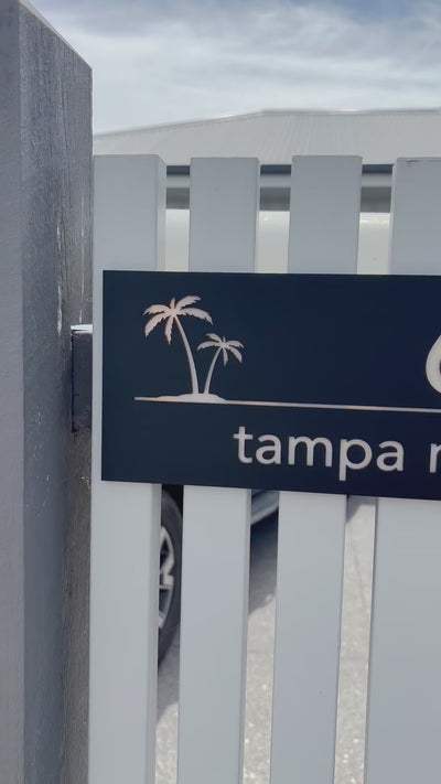 Custom  house sign 