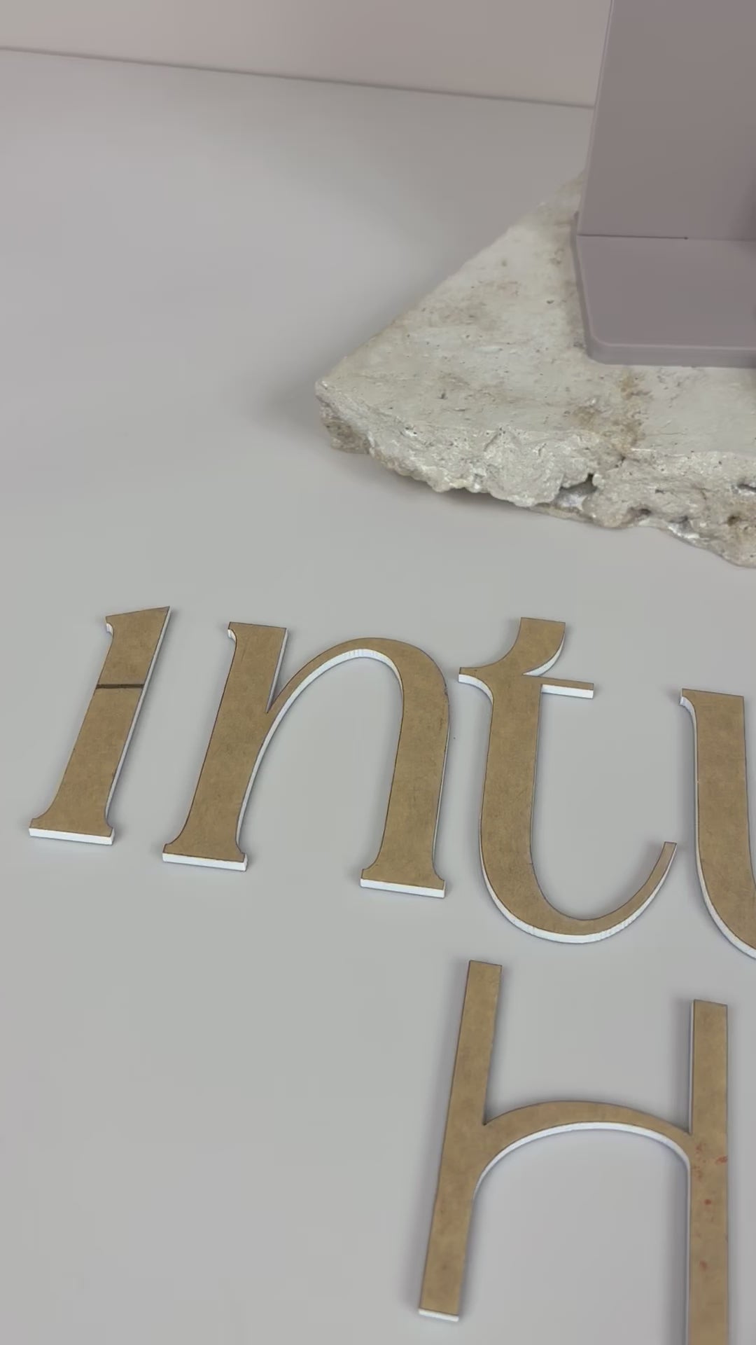 Video of a business sign package 