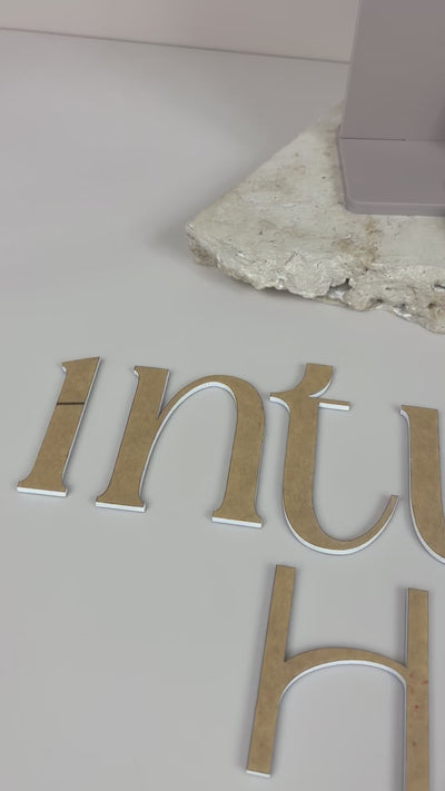 Video of a business sign package 