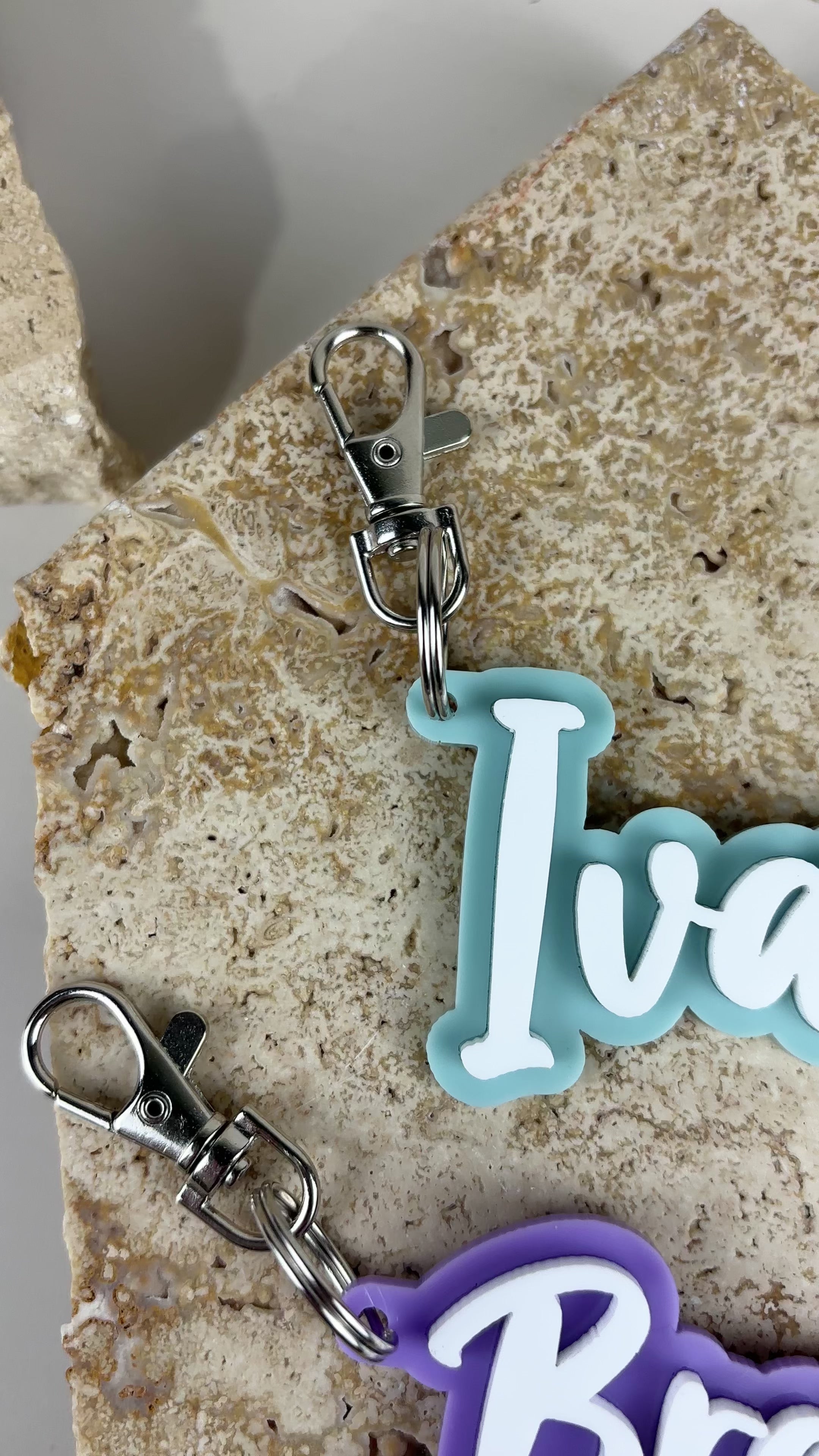 Name bag tags 