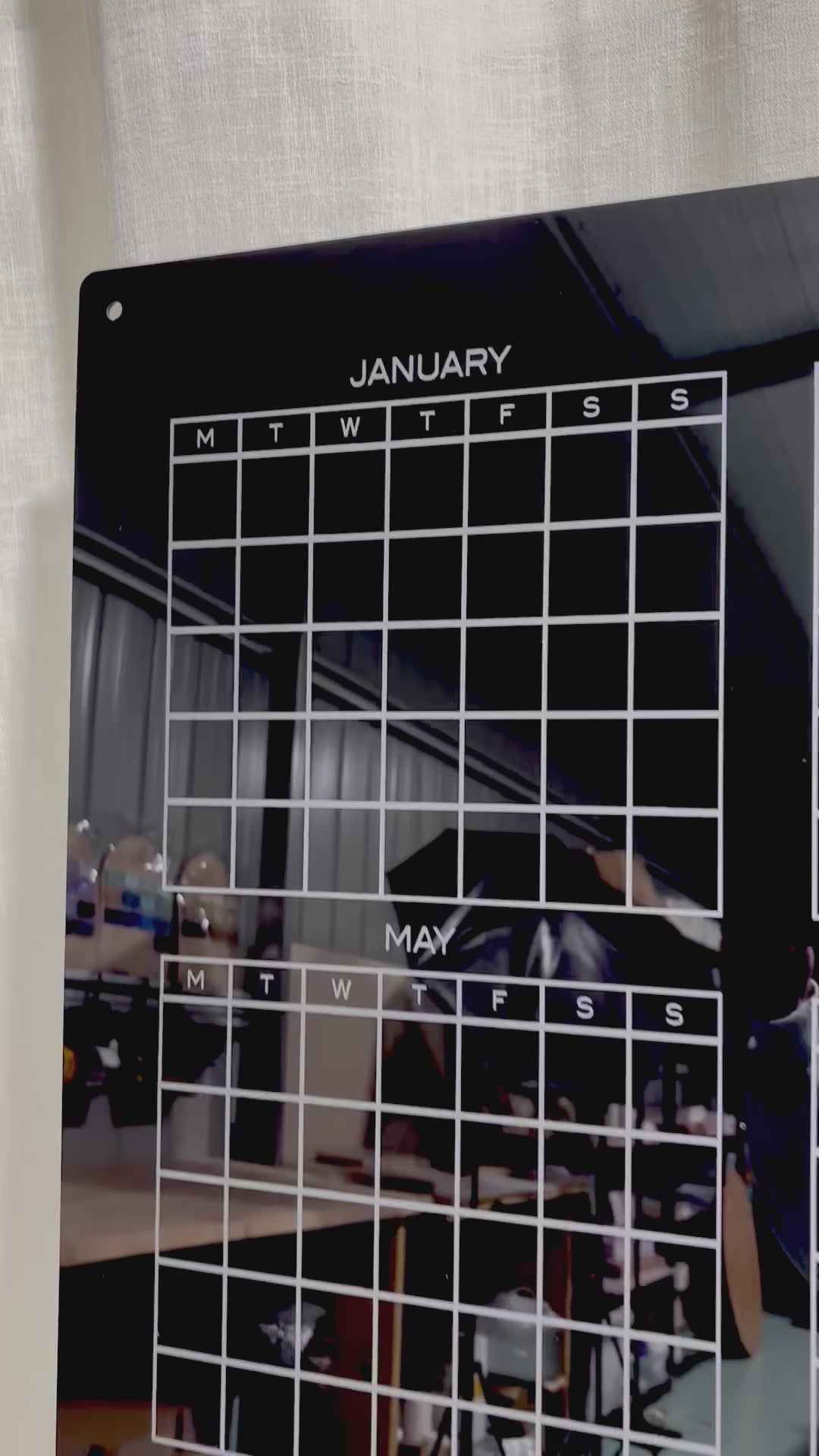 Custom acrylic planners 