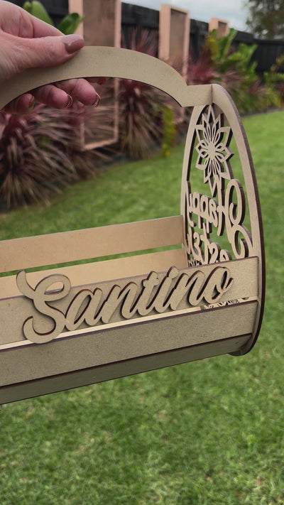 Personalised Easter basket 