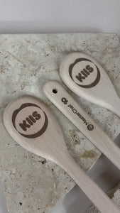 Personalised wooden spoons 