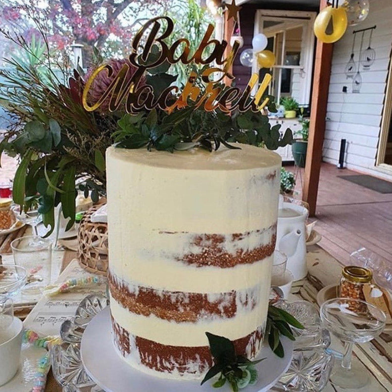 baby shower cake toppers