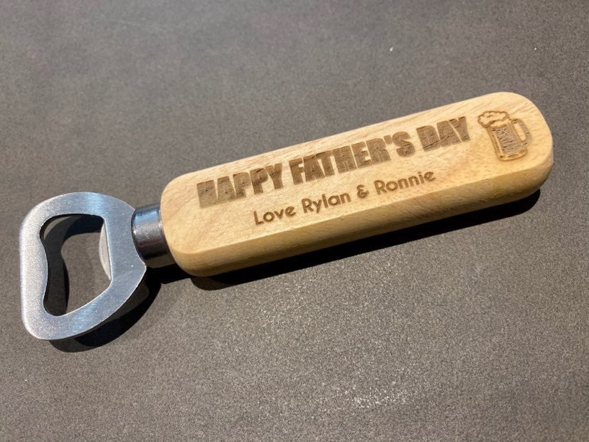 custom fathers day bottle opener