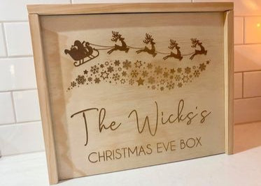 Christmas eve box (slide lid)