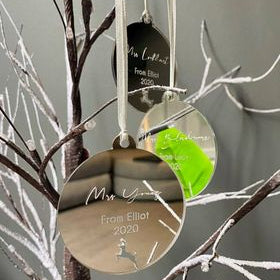 First Christmas keepsake bauble