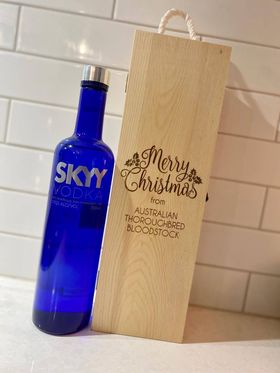 christmas wine box