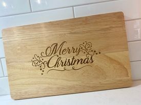 merry christmas chopping board
