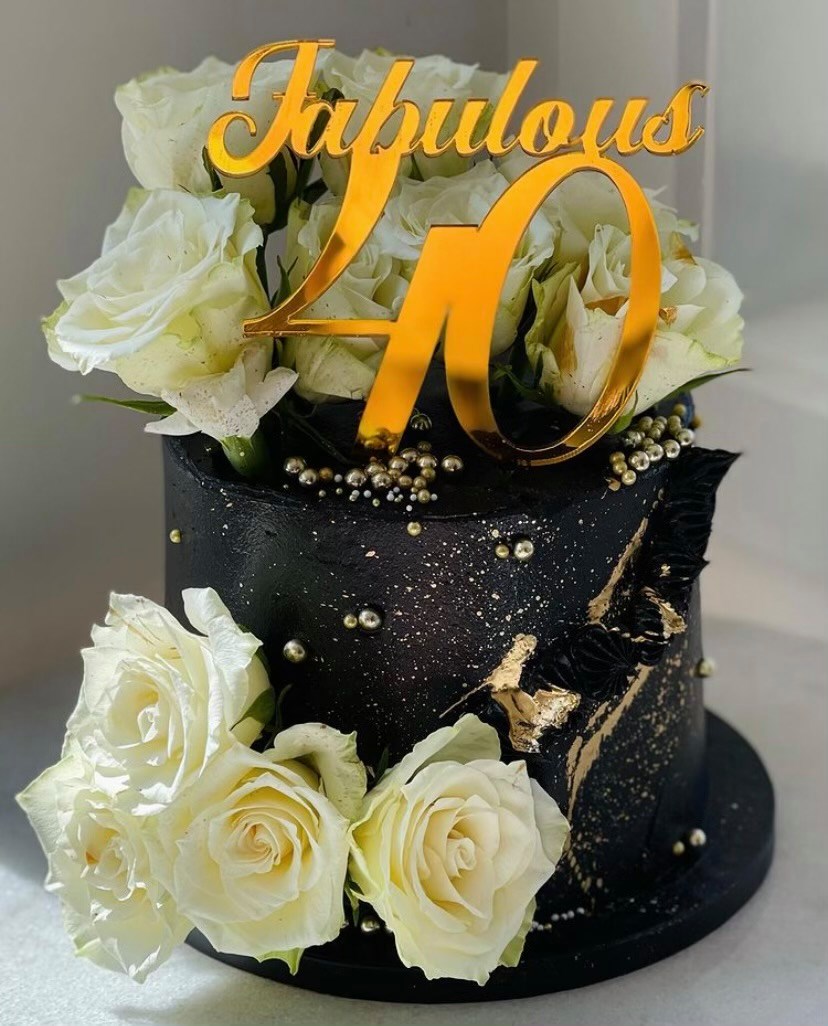 fabulous 40 cake toppers