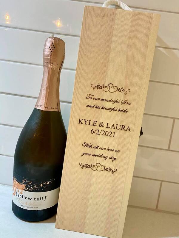 wedding wine box