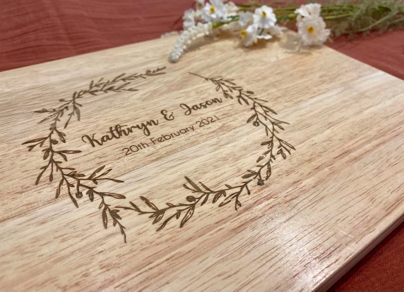  personalised engraved chopping boards australia