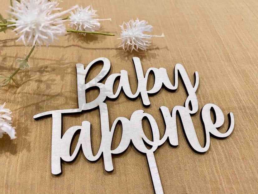 baby cake topper 