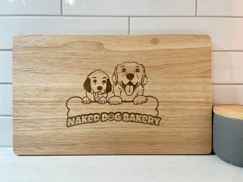 business logo chopping board