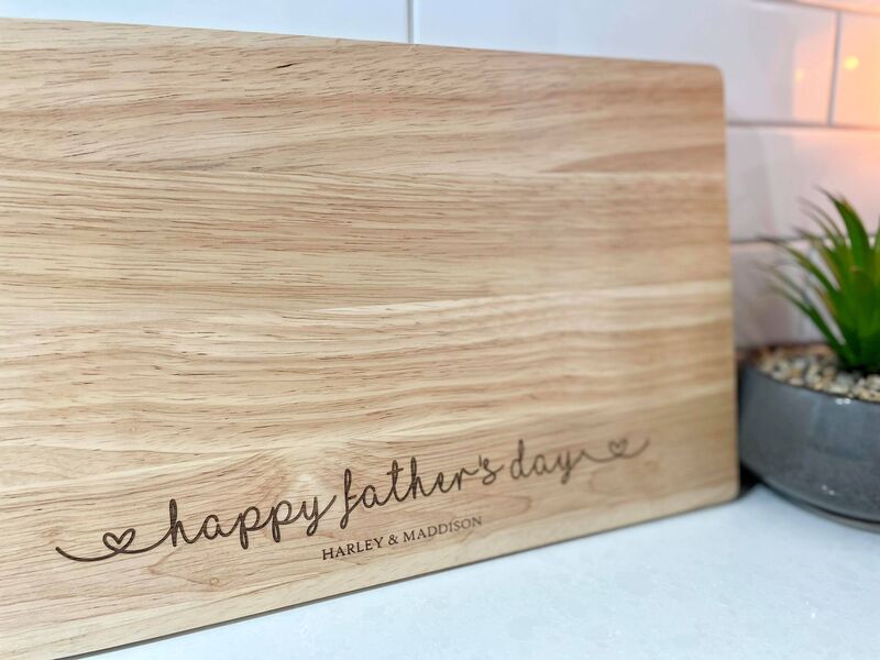 fathers day chopping board
