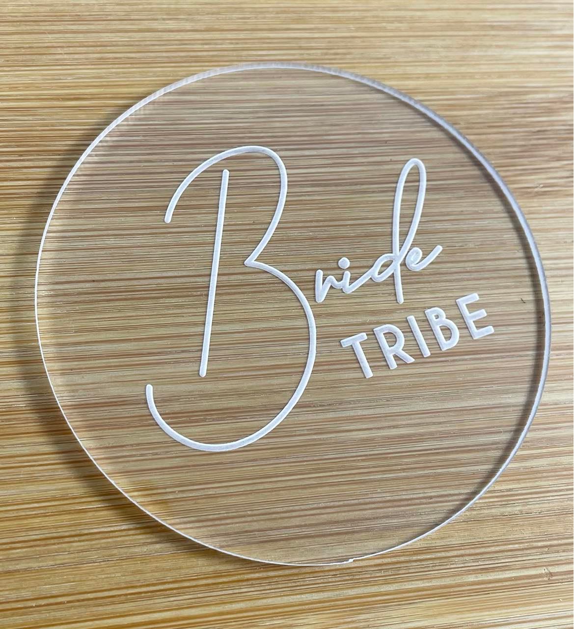 bride tribe embosser cookie stamp
