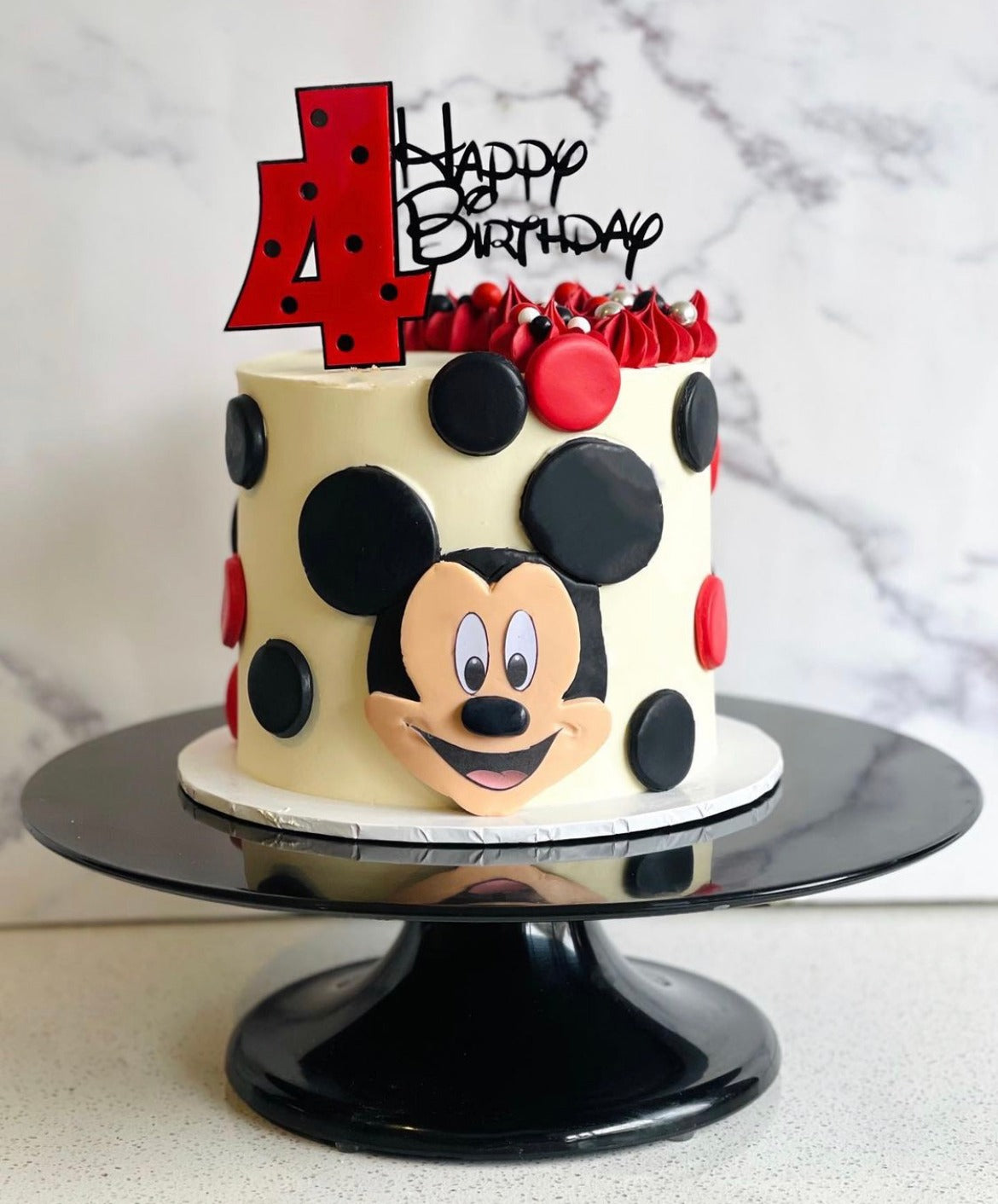 4d micky mouse cake topper
