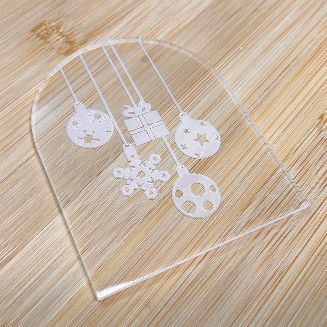 bauble embosser cookie stamp