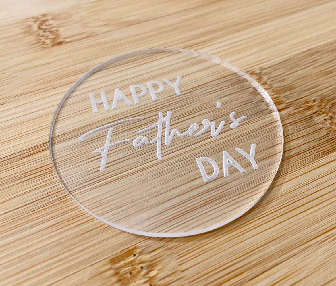 fathers day embosser cookie stamp
