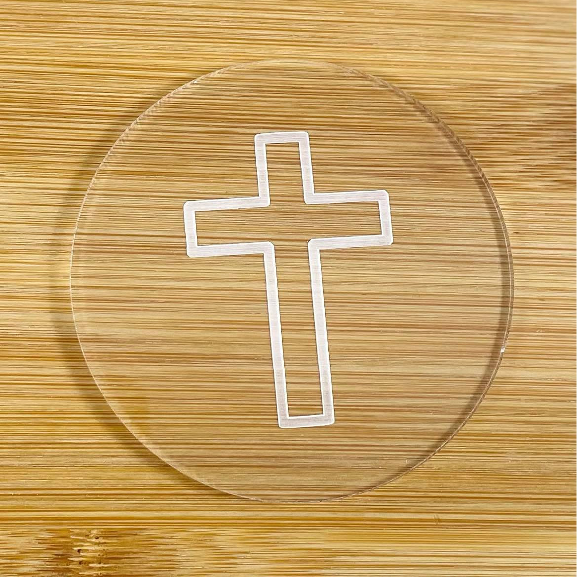 cross embosser cookie stamp