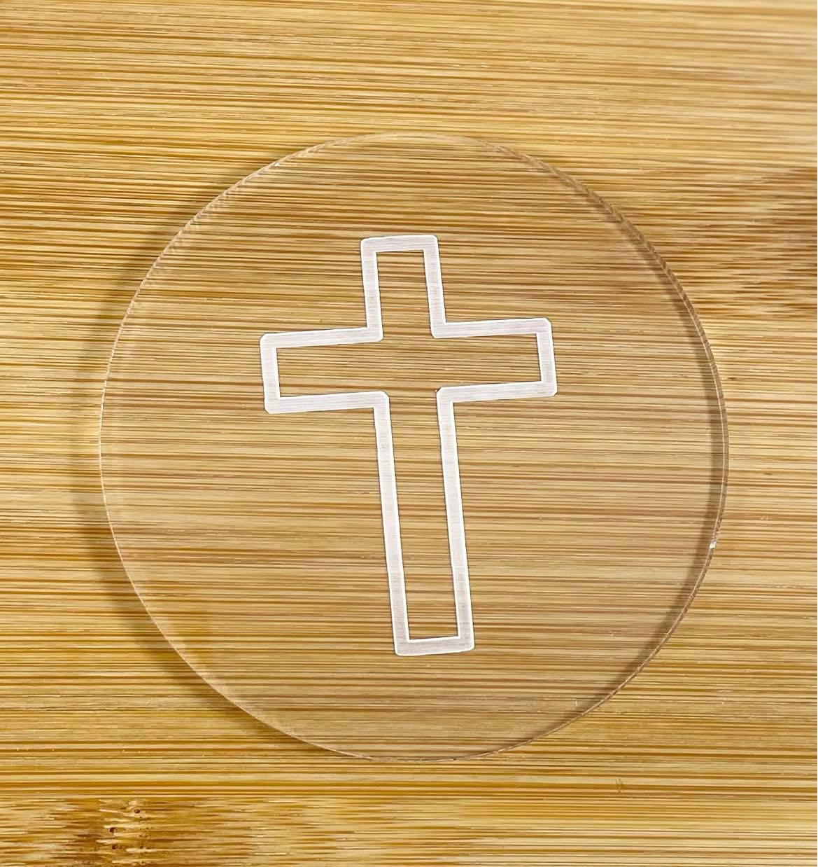 cross embosser cookie stamp