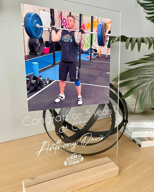 engraved photo plaque