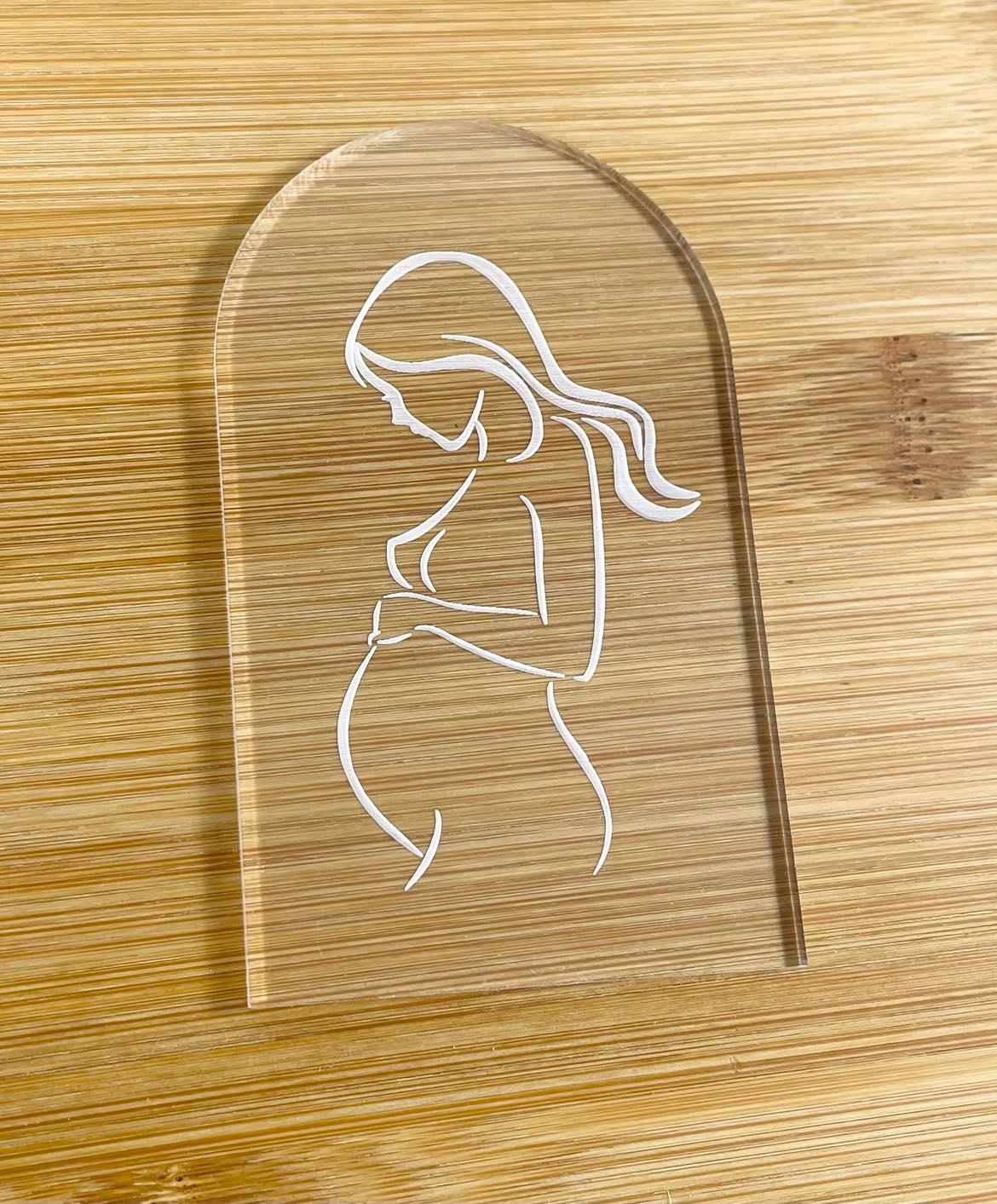 baby shower embosser cookie stamp