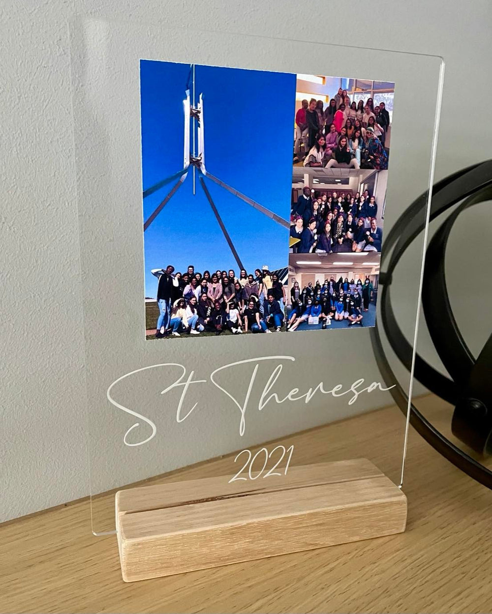 Photo plaques | Personalised photo plaque - Laser Edge Designs