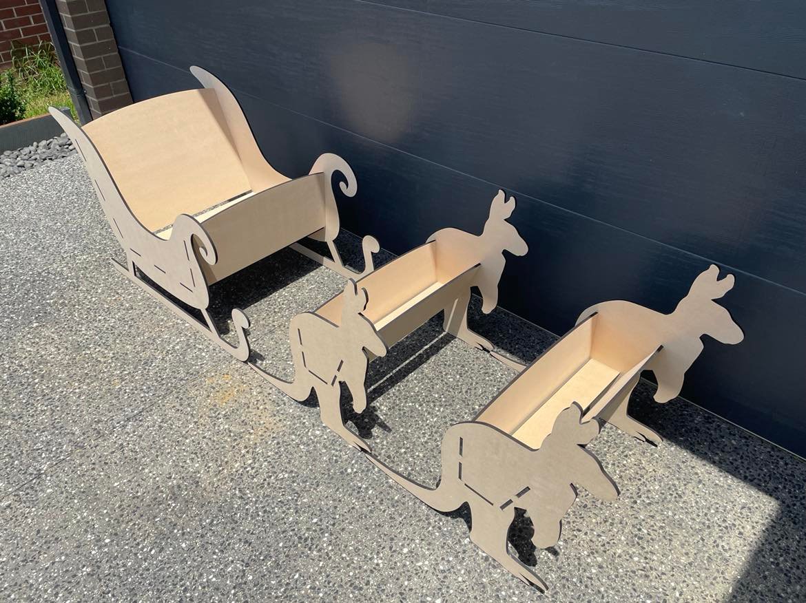 Kangaroo sleigh