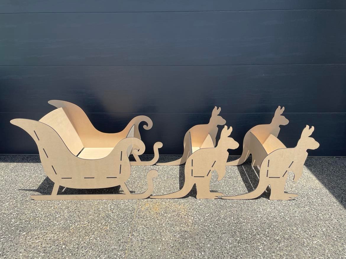Kangaroo sleigh