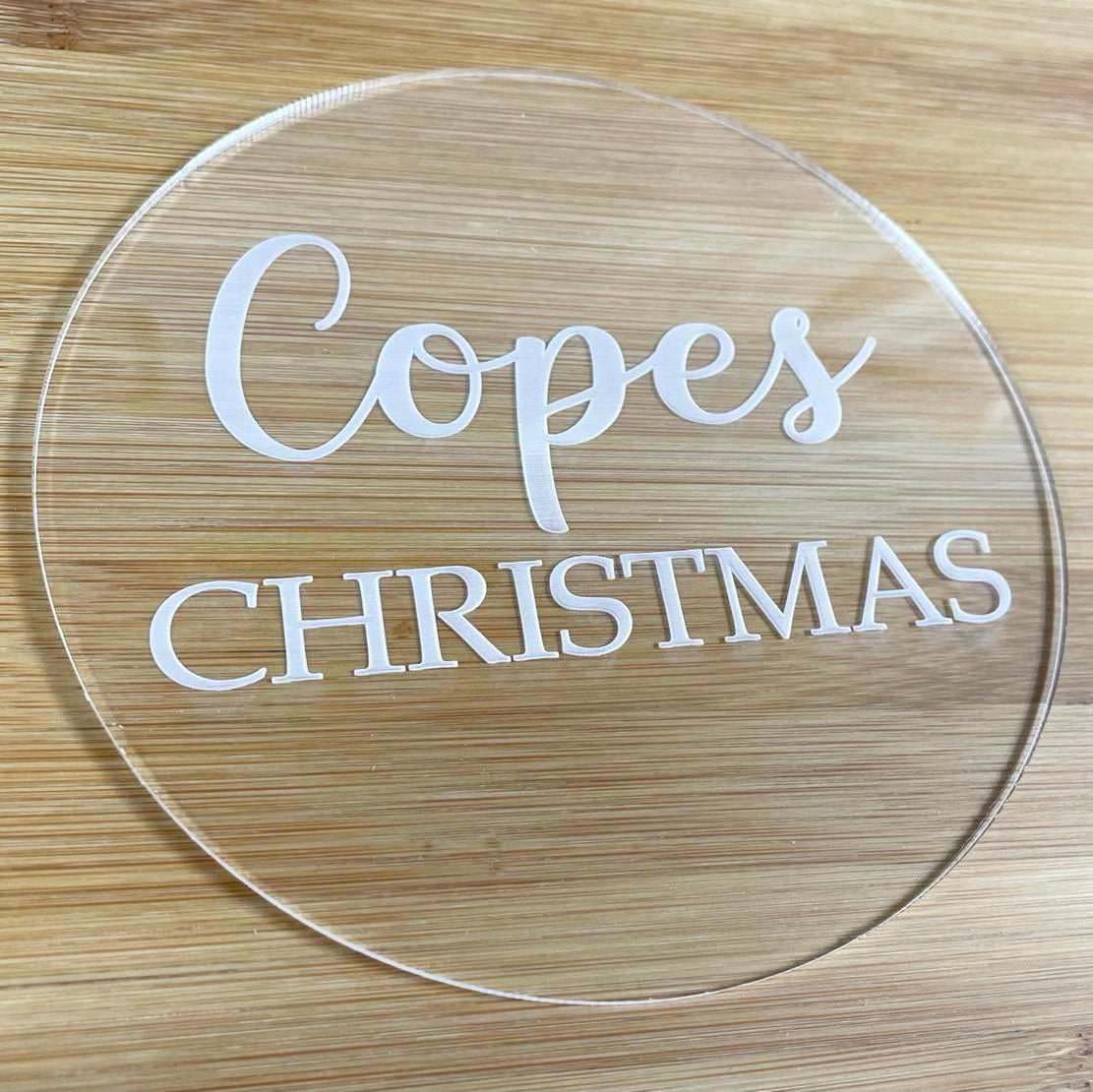 christmas embosser cookie stamp
