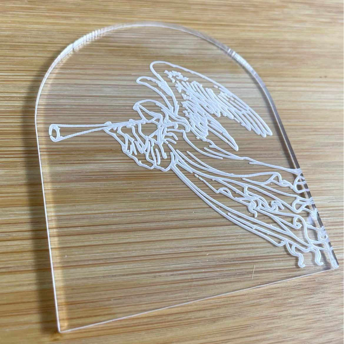 angel embosser cookie stamp