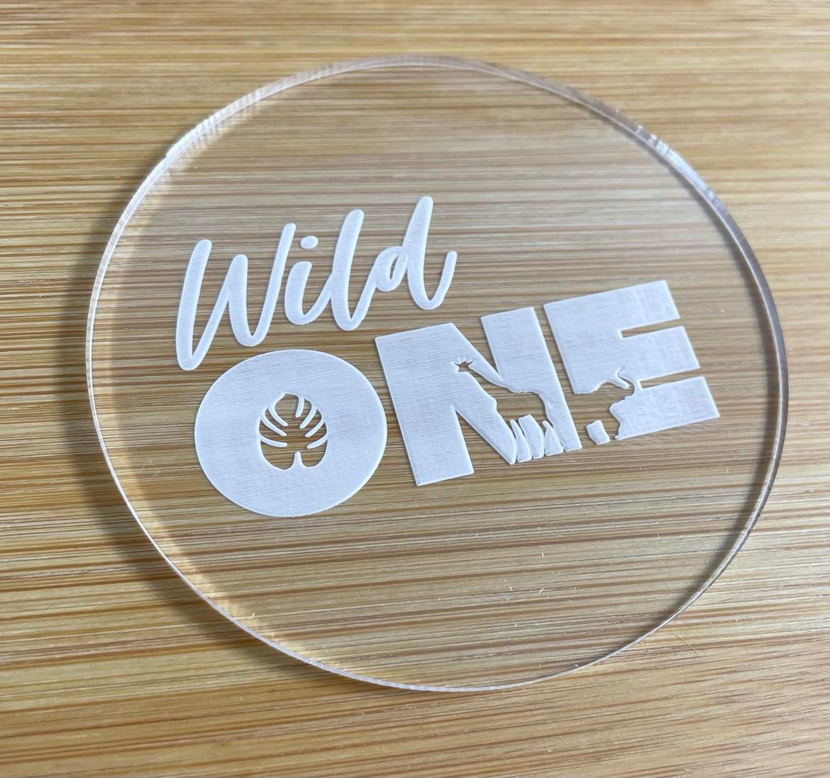 wild one embosser cookie stamp