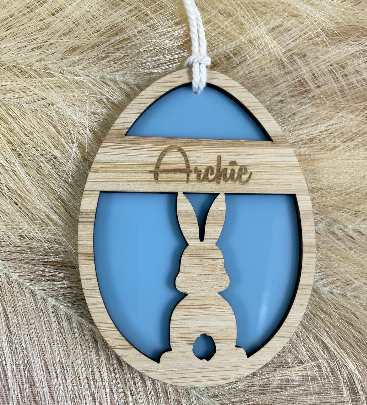 personalised easter tag