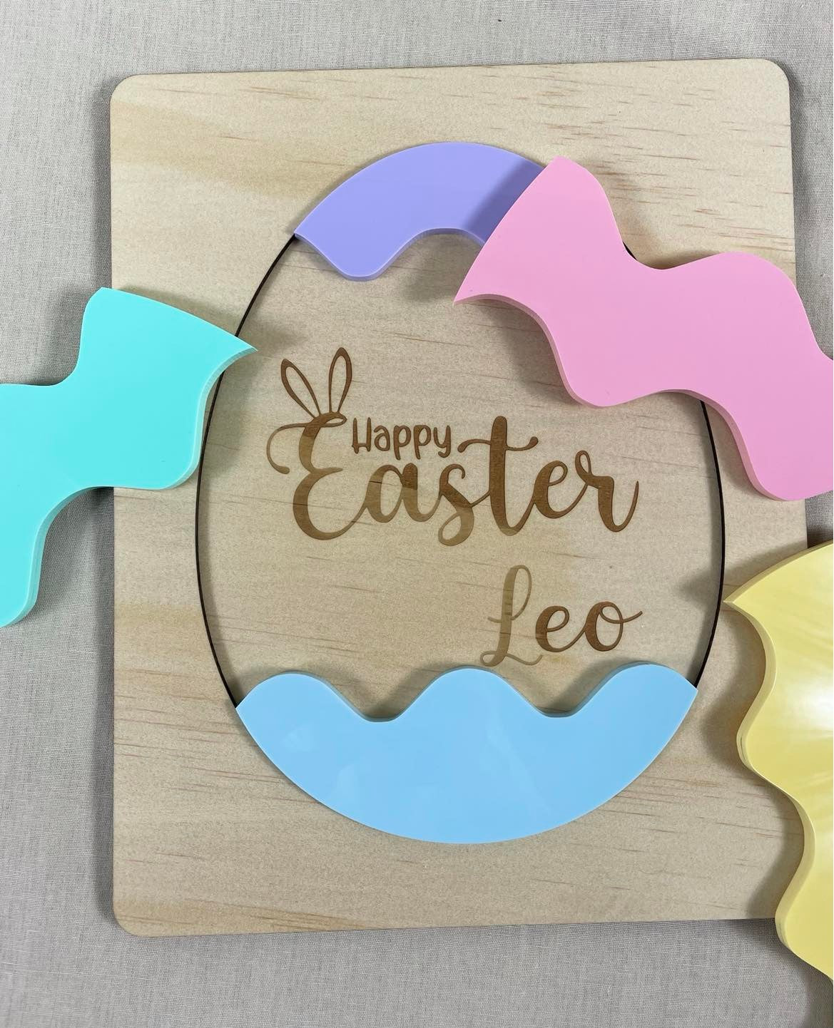 personalised easter egg puzzle