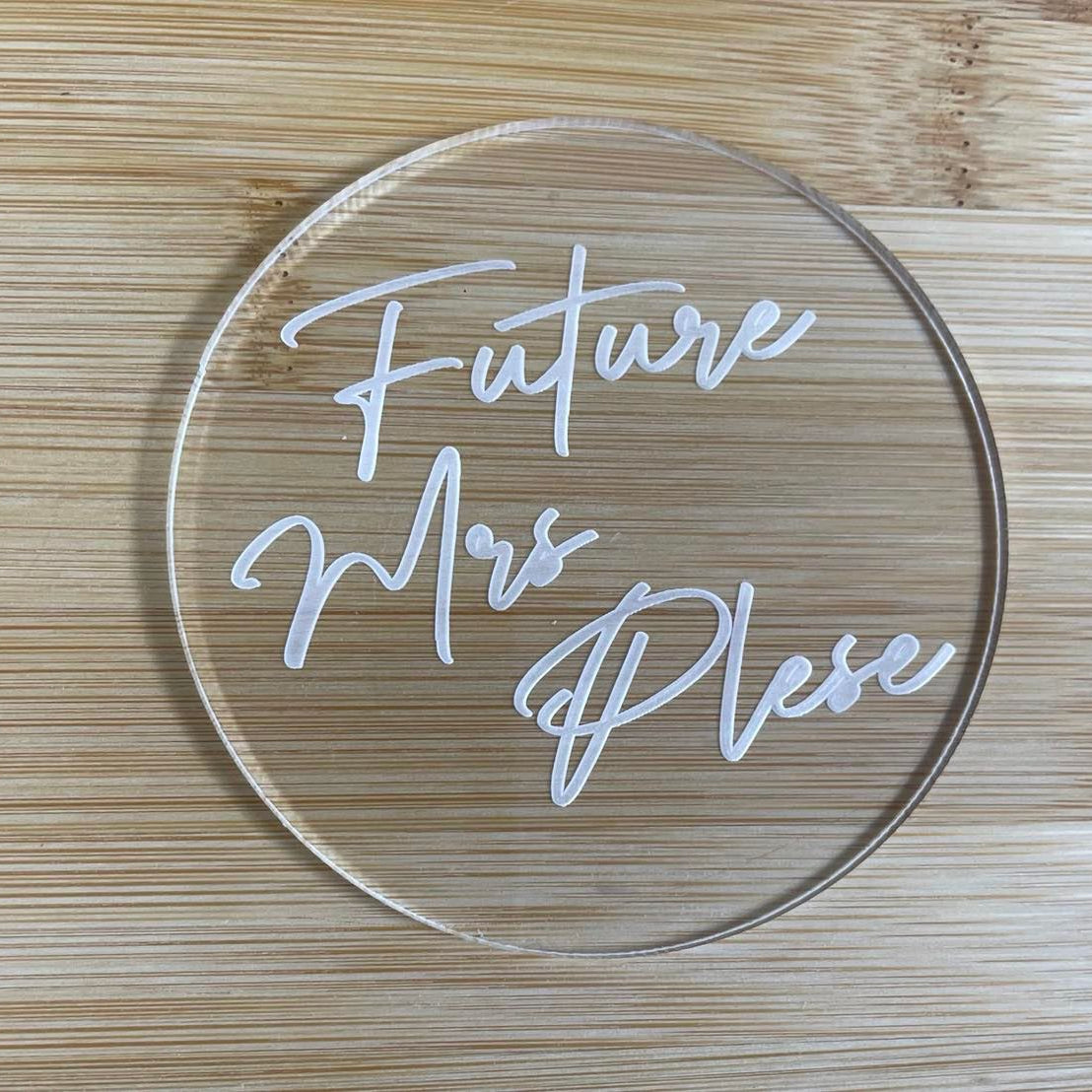 future mrs embosser cookie stamp