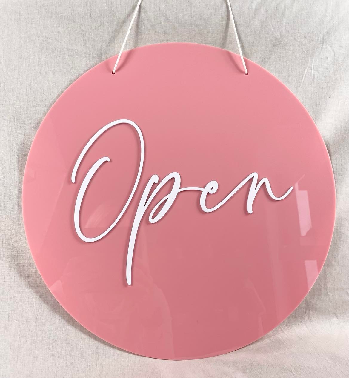 Open/closed sign | Custom open/closed sign - Laser Edge Designs ...