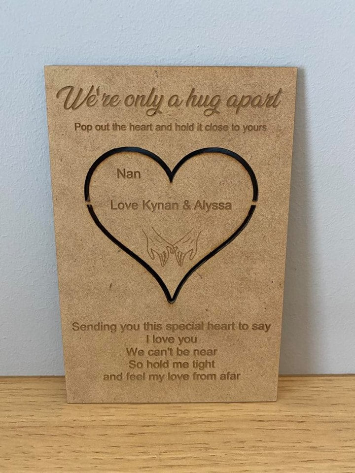Pocket hug cards