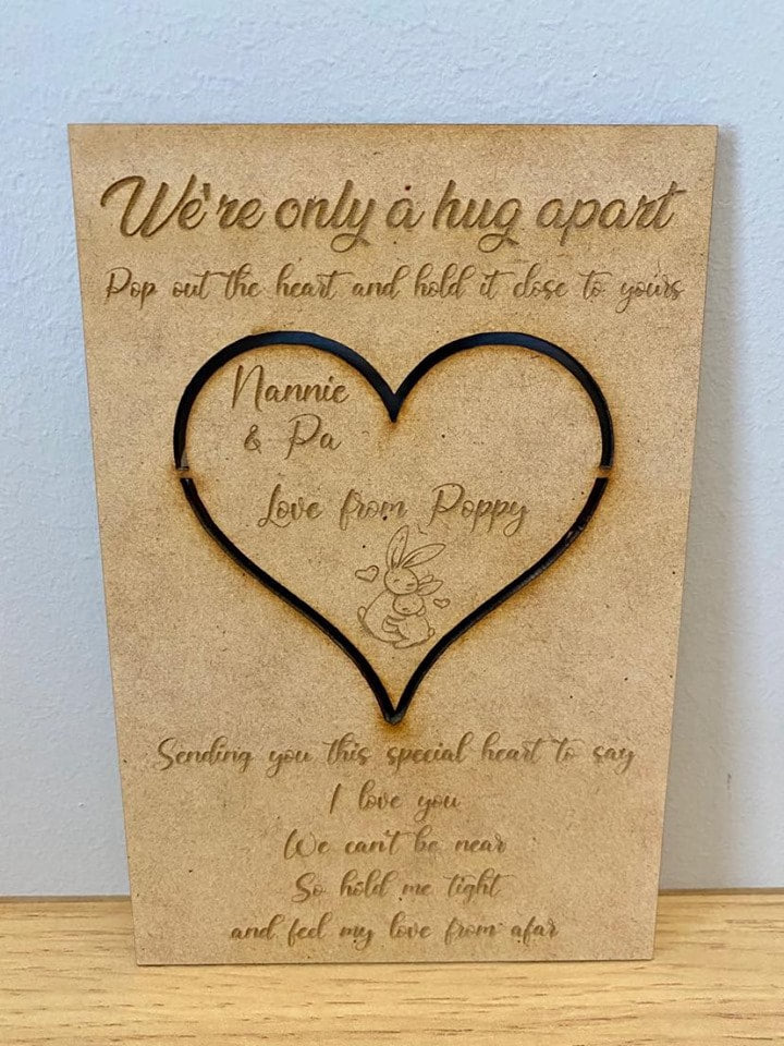 Pocket hug cards