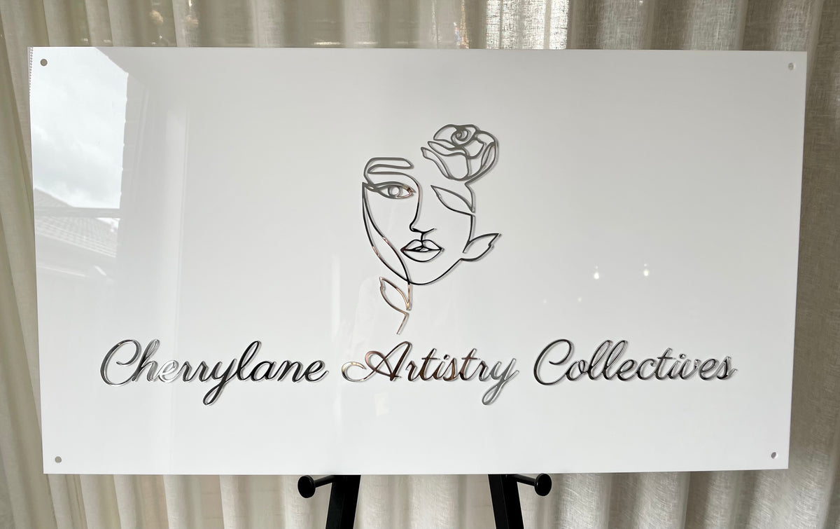 Rectangle business signs | Business signs Melbourne - Laser Edge ...