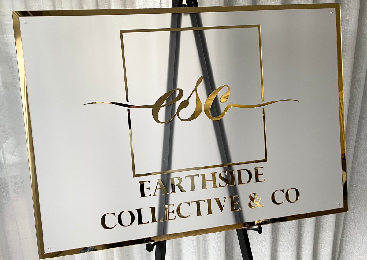 Rectangle business signs | Business signs Melbourne - Laser Edge ...