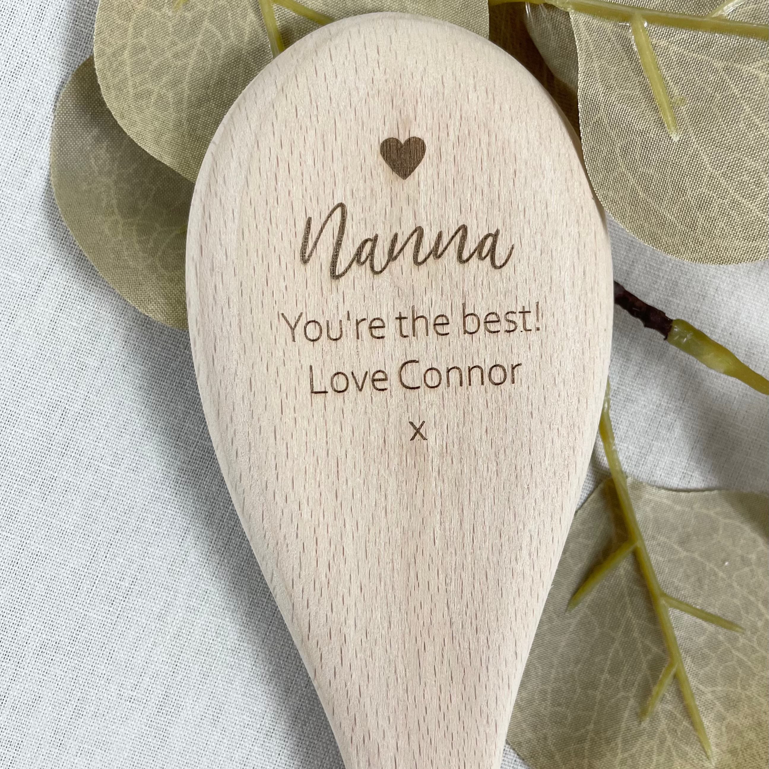 mothers day wooden spoon