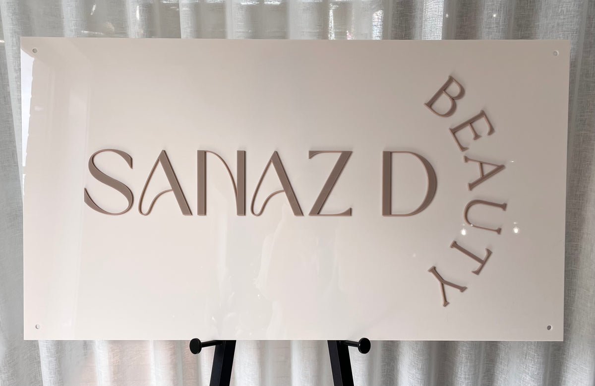 Rectangle business signs | Business signs Melbourne - Laser Edge ...